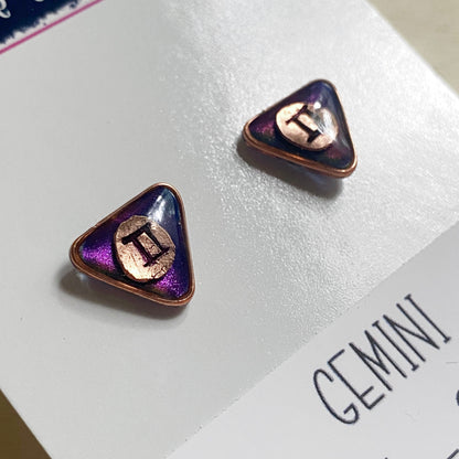 Zodiac Star Sign Earrings | Gemini