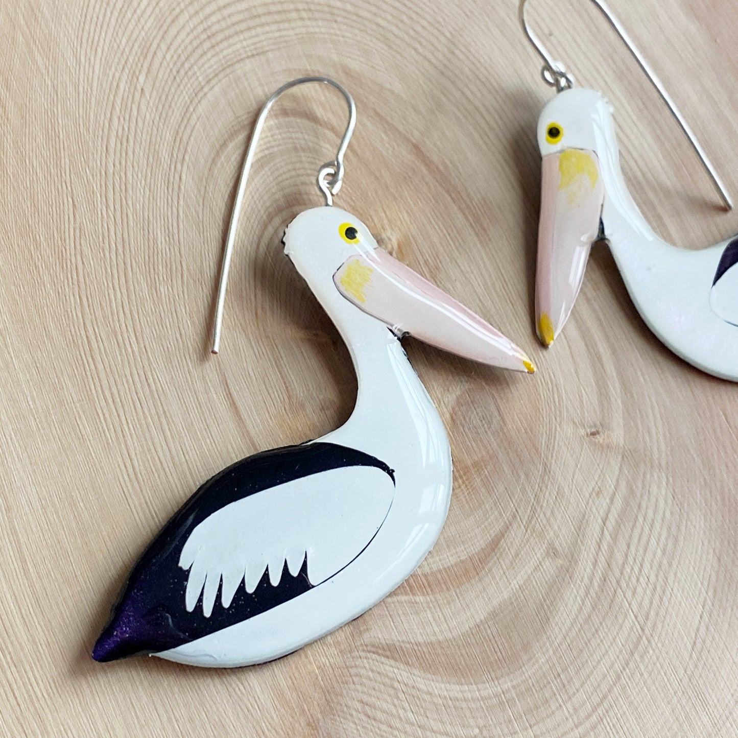 Pelican Earrings | grand size