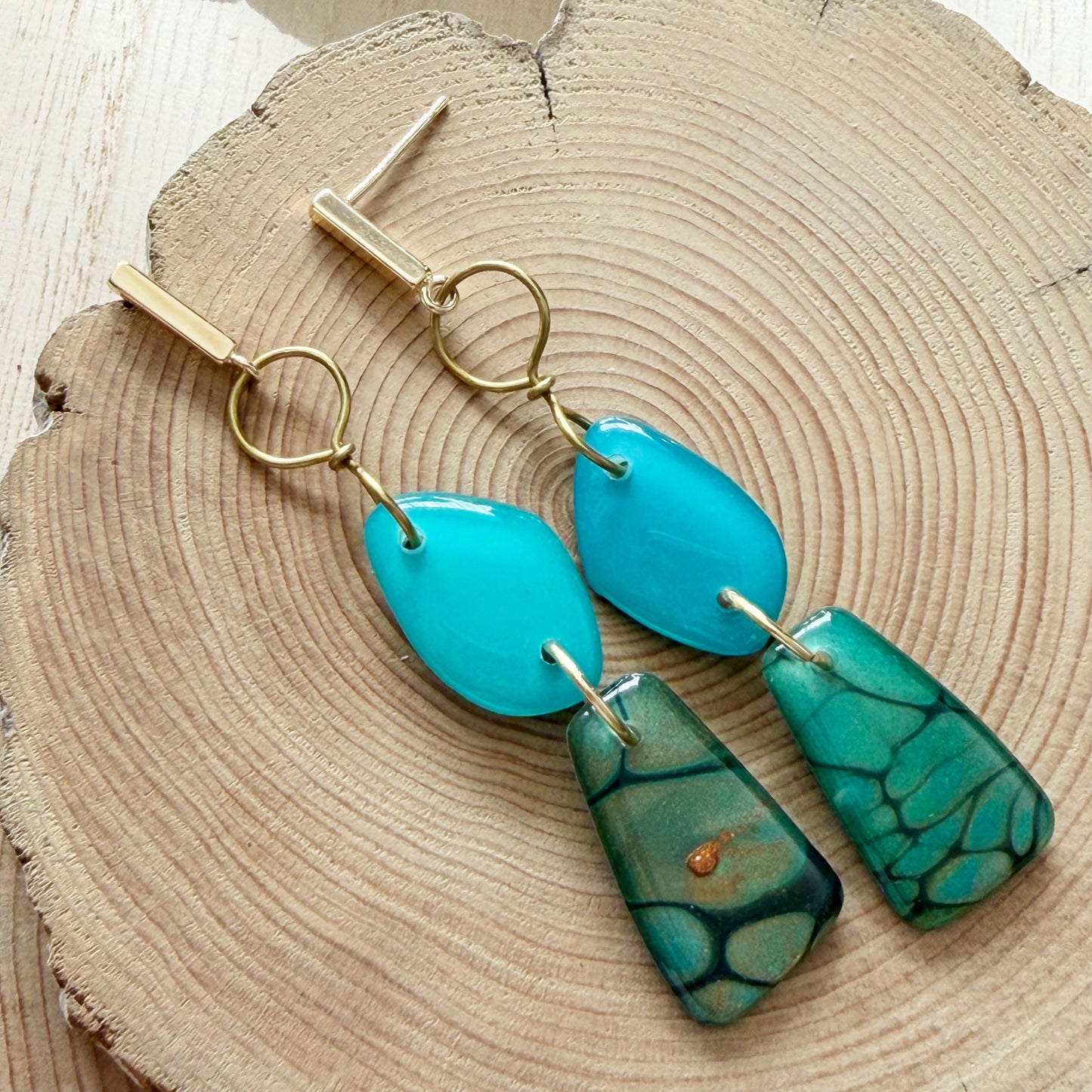 Amalfi | Dangle Earrings | Turquoise